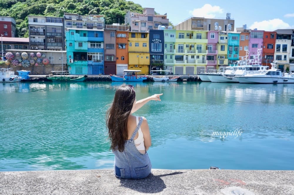 基隆景點｜正濱漁港彩色屋，台版威尼斯，基隆必拍IG景點，怎麼拍最美，交通怎麼拍！