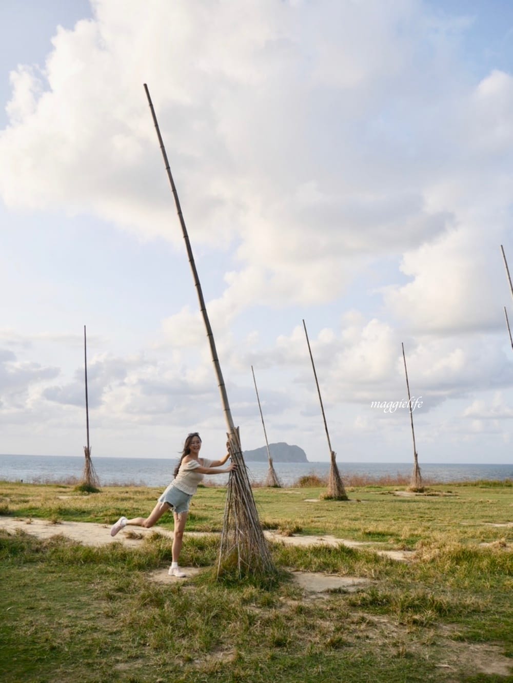 基隆八斗子潮境公園一日遊，哈利波特魔法掃把，好玩鸚鵡螺溜滑梯，超美海景遠眺超美基隆嶼！