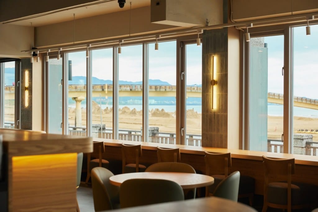 福隆星巴克，直接面對福隆大面海景第一排，海景夕陽無敵美