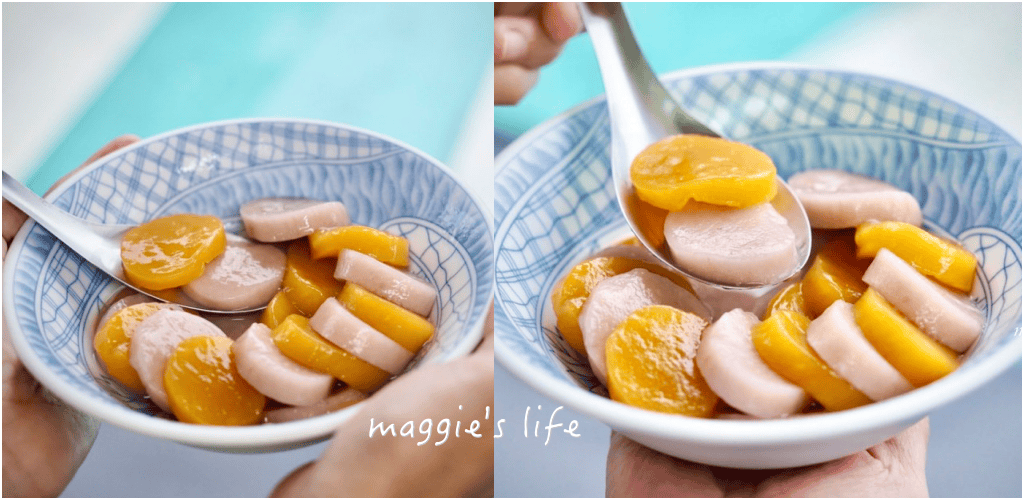 【新莊美食】阿茶芋圓在地50年老店，每日現做現煮手工芋圓，一片一片的芋圓好吃又好拍！