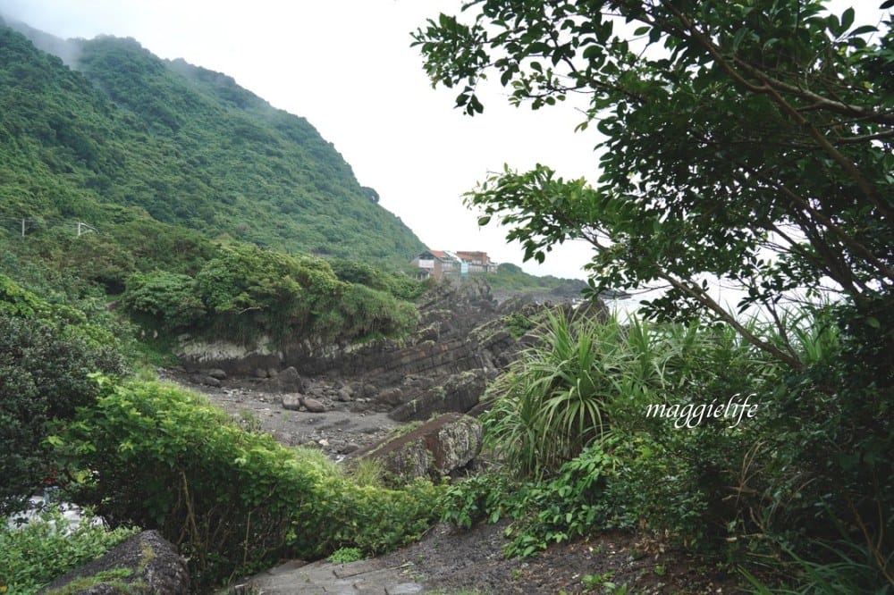 宜蘭頭城免費景點，北關海潮公園，礁岩海岸步道私房秘境，一線天，蘭陽八景，遠眺龜山島海天一線！
