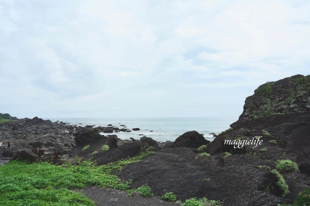 宜蘭頭城免費景點，北關海潮公園，礁岩海岸步道私房秘境，一線天，蘭陽八景，遠眺龜山島海天一線！