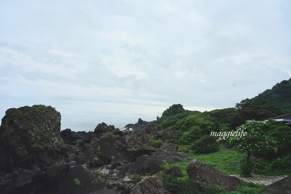 宜蘭頭城免費景點，北關海潮公園，礁岩海岸步道私房秘境，一線天，蘭陽八景，遠眺龜山島海天一線！