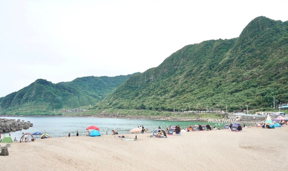 基隆外木山大武崙澳底沙灘，免費海水浴場，北海岸離台北最近的沙灘玩水秘密基地！