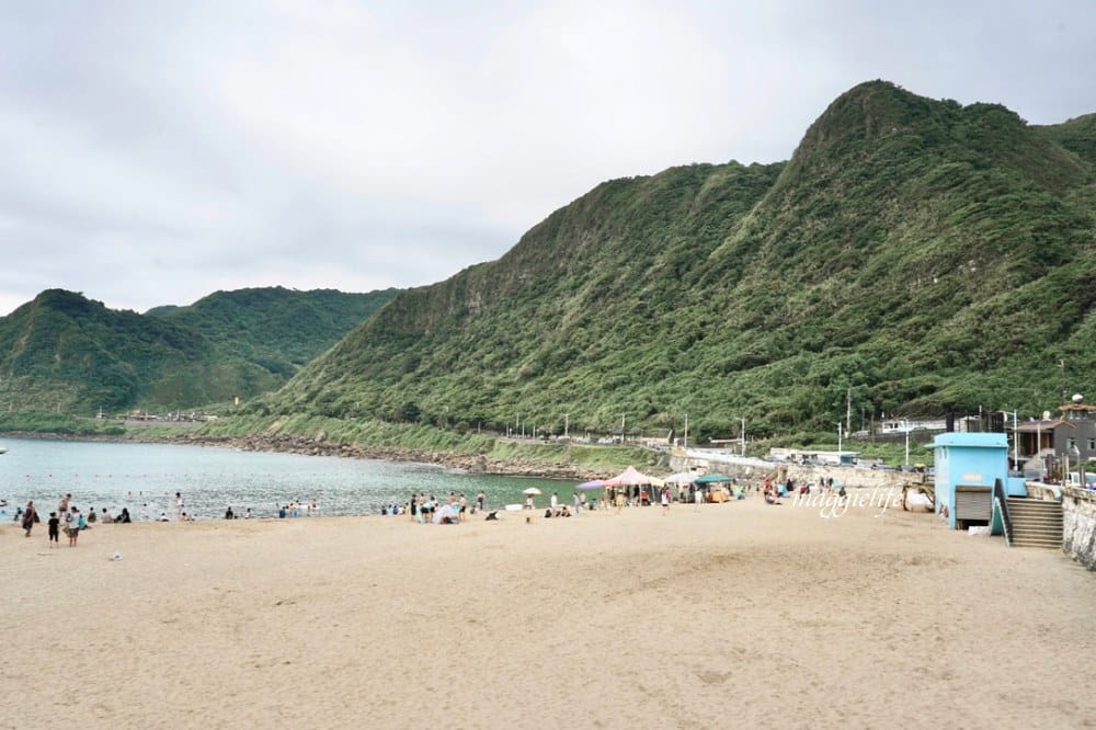 基隆外木山大武崙澳底沙灘，免費海水浴場，北海岸離台北最近的沙灘玩水秘密基地！