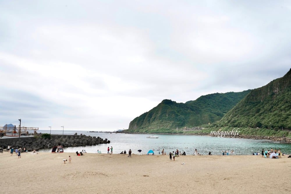 基隆外木山大武崙澳底沙灘，免費海水浴場，北海岸離台北最近的沙灘玩水秘密基地！