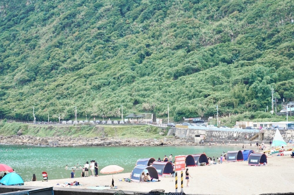 基隆外木山大武崙澳底沙灘，免費海水浴場，北海岸離台北最近的沙灘玩水秘密基地！
