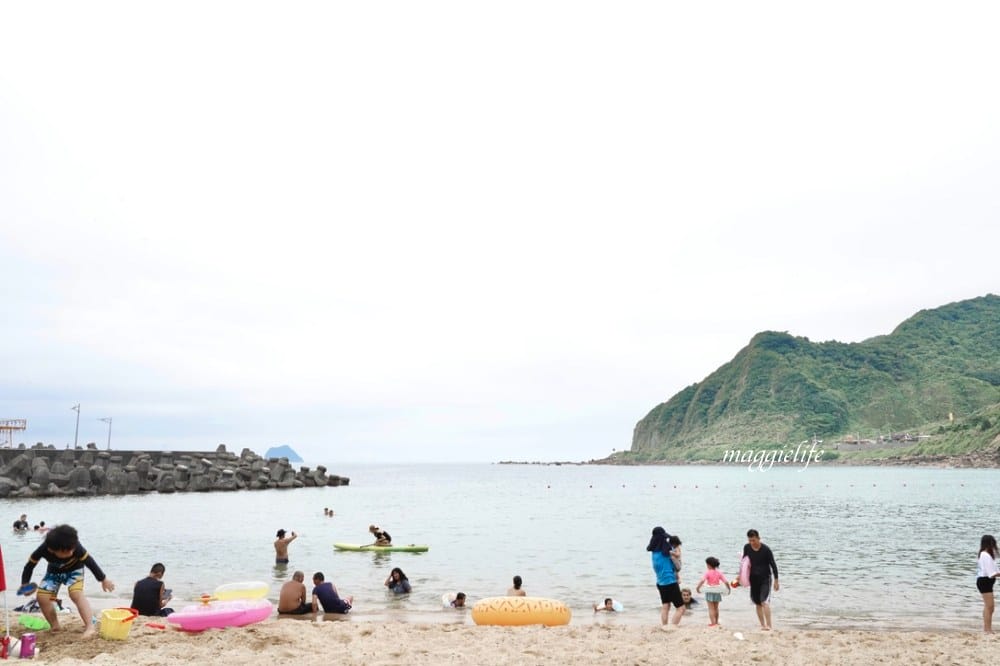 基隆外木山大武崙澳底沙灘，免費海水浴場，北海岸離台北最近的沙灘玩水秘密基地！