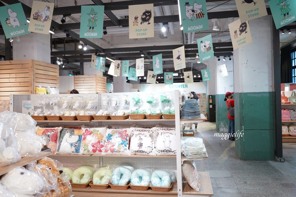 嚕嚕米免費展覽在松山文創園區開始了，夏日森活趣，MOOMIN期間限定店，暑假親子免費室內展覽！