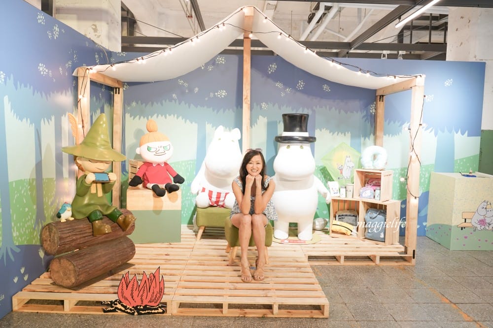 嚕嚕米免費展覽在松山文創園區開始了，夏日森活趣，MOOMIN期間限定店，暑假親子免費室內展覽！