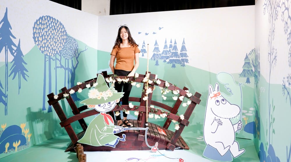 嚕嚕米免費展覽在松山文創園區開始了，夏日森活趣，MOOMIN期間限定店，暑假親子免費室內展覽！
