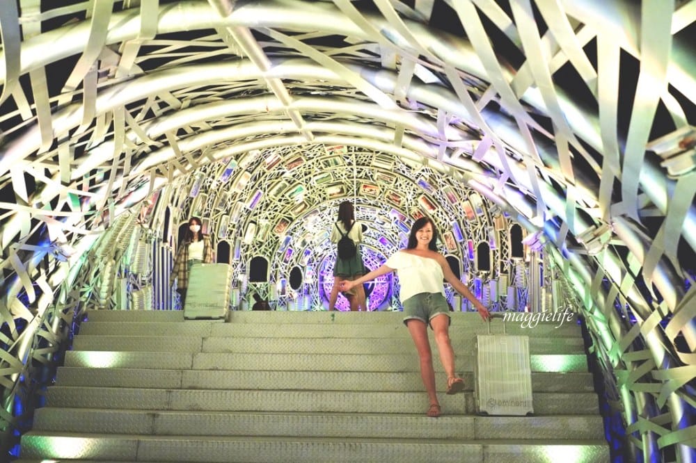 桃園虎頭山環保公園，桃園最美夜景360度觀景平台看無敵夜景超級美！