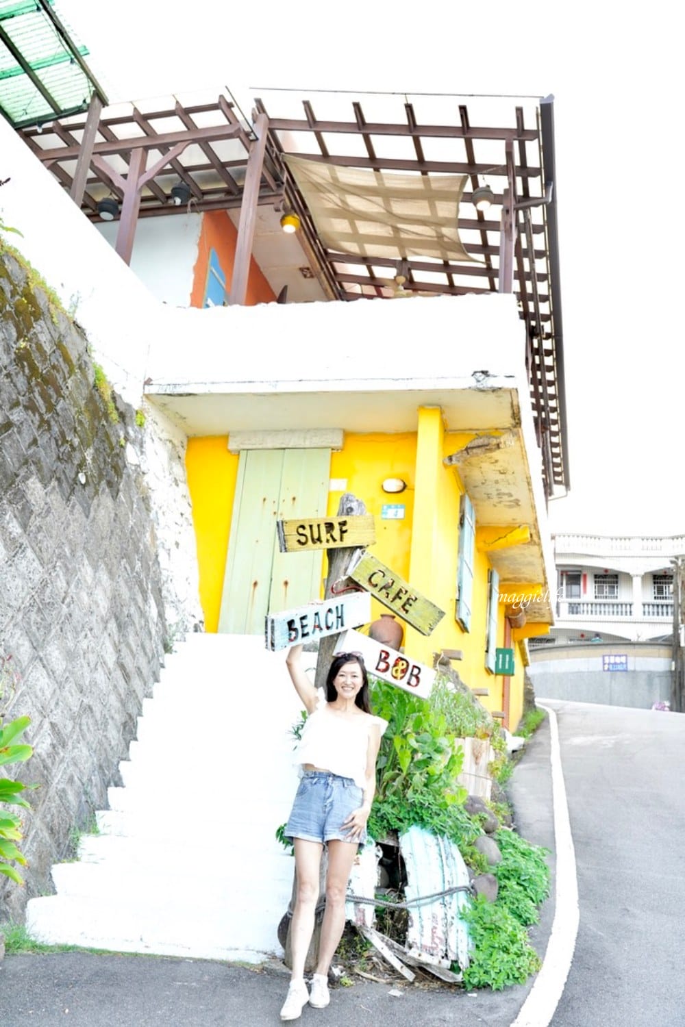 IG必拍金山跳石車站海濱最美拍照點｜金山跳石沒有名字的咖啡店