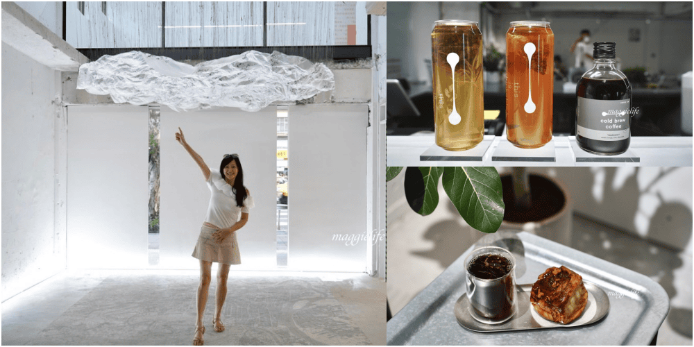 Coffee Law願景城事店進駐台北50年老屋，限期136天，老宅工業風，有好吃的肉桂捲，還可以看免費展覽！