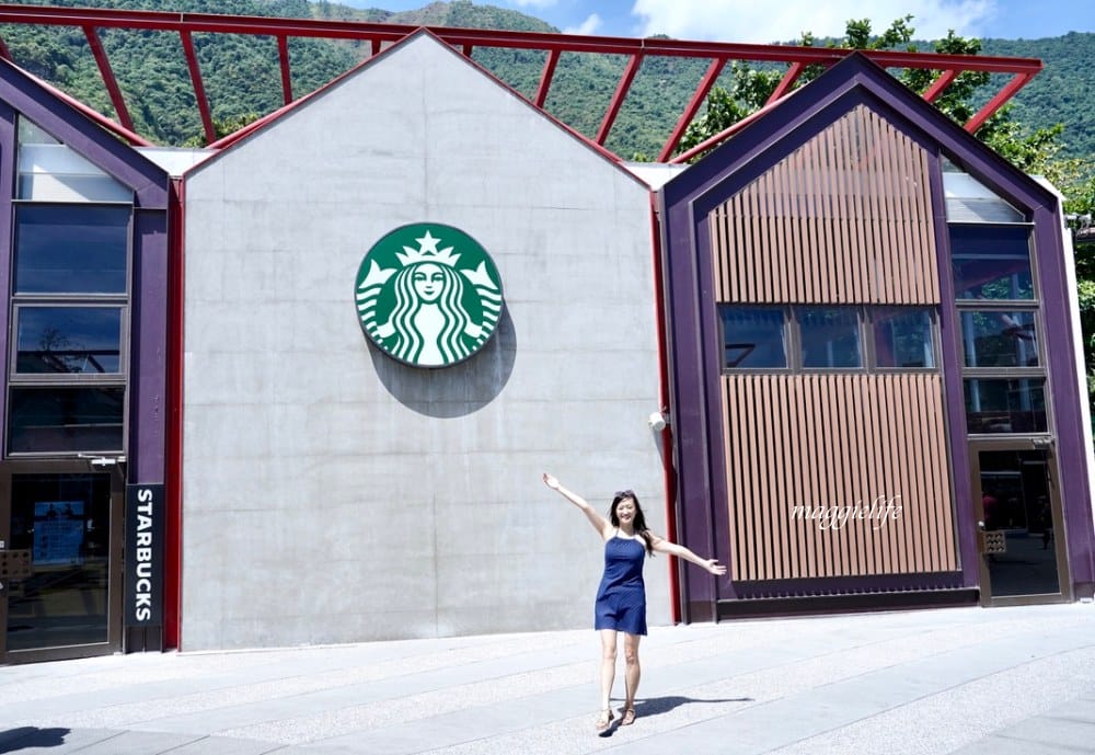 花蓮台泥DAKA園區：特色質感星巴克，漂浮3D斑馬線，小7，水舞秀，蘇花改必經休息站！