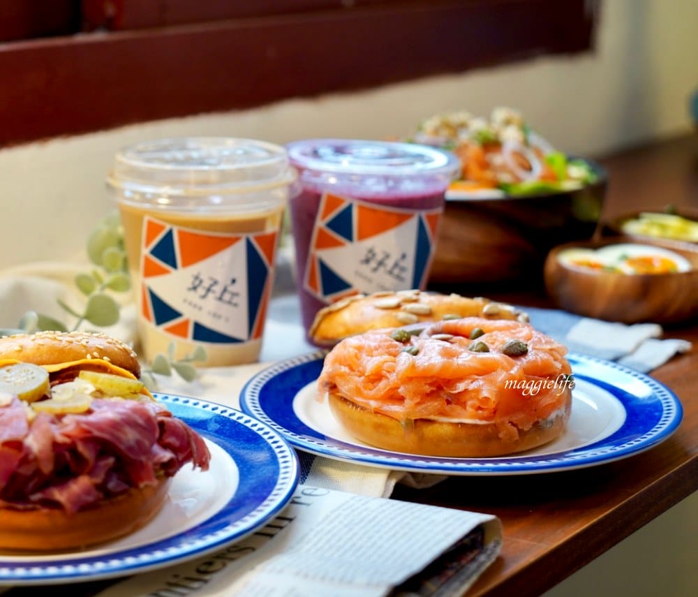 好丘信義店|好丘貝果聯手米其林名廚James ,打造10款星級主廚手做食材真食貝果,生食級煙燻鮭魚好吃到流淚!四四南村晚上還有超好拍免費光雕秀! - 第33張圖 好丘信義店|好丘貝果聯手米其林名廚James ,打造10款星級主廚手做食材真食貝果,生食級煙燻鮭魚好吃到流淚!四四南村晚上還有超好拍免費光雕秀!