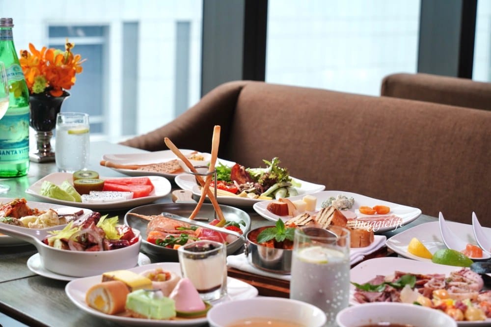 台北寒舍艾麗酒店 LA FARFALLA 義式餐廳，義式半自助 Buffet 浪漫約會看101!