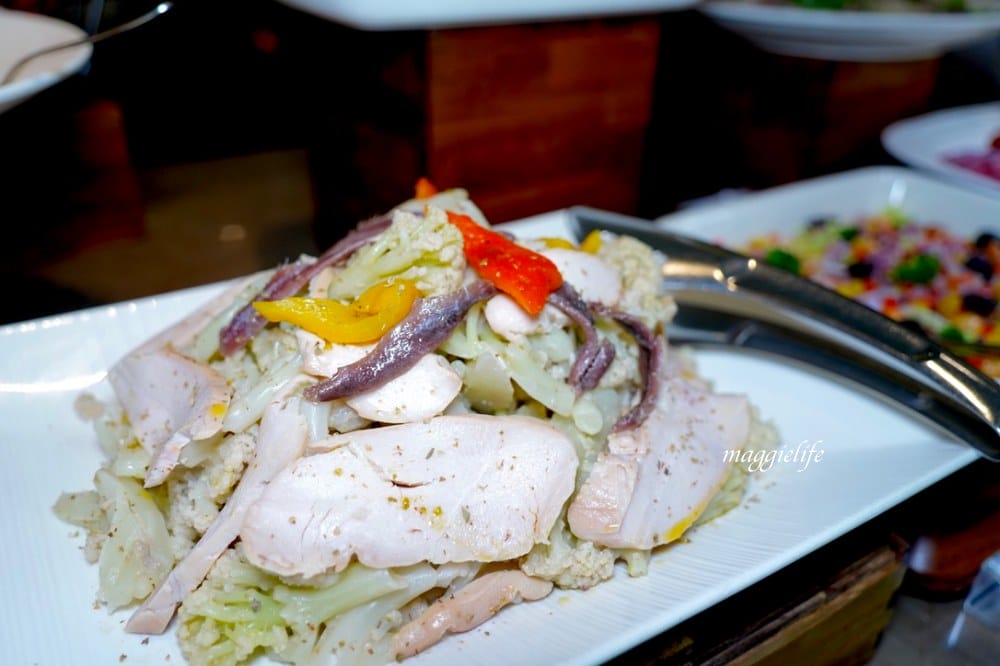 台北寒舍艾麗酒店 LA FARFALLA 義式餐廳，義式半自助 Buffet 浪漫約會看101!