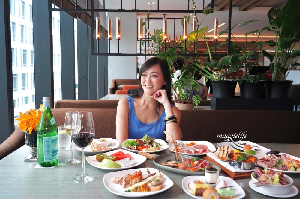 台北寒舍艾麗酒店 LA FARFALLA 義式餐廳，義式半自助 Buffet 浪漫約會看101!