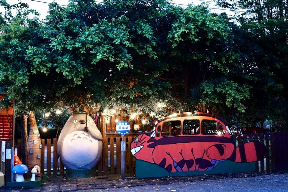 桃園觀音景點，龍貓公車站，親子打卡景點，一秒走進宮崎駿世界，變成卡通主角！