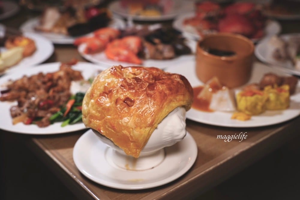 台北飯店吃到飽｜茹曦酒店SUNNY BUFFET自助餐吃到飽，飯店千元吃到飽，螃蟹生魚片紅白酒啤酒喝到飽，原王朝酒店自助餐吃到飽，