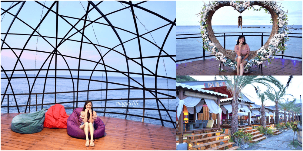 花蓮景點|海明漾泰式料理景觀餐廳，無敵看海海景秘境，發呆亭，愛心鳥巢，一秒飛峇里島！ @瑪姬幸福過日子
