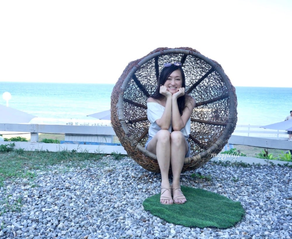 花蓮海景第一排|浪慢咖啡，聽海浪，盪鞦韆喝下午茶！浪漫爆表！花蓮海景景觀咖啡廳！