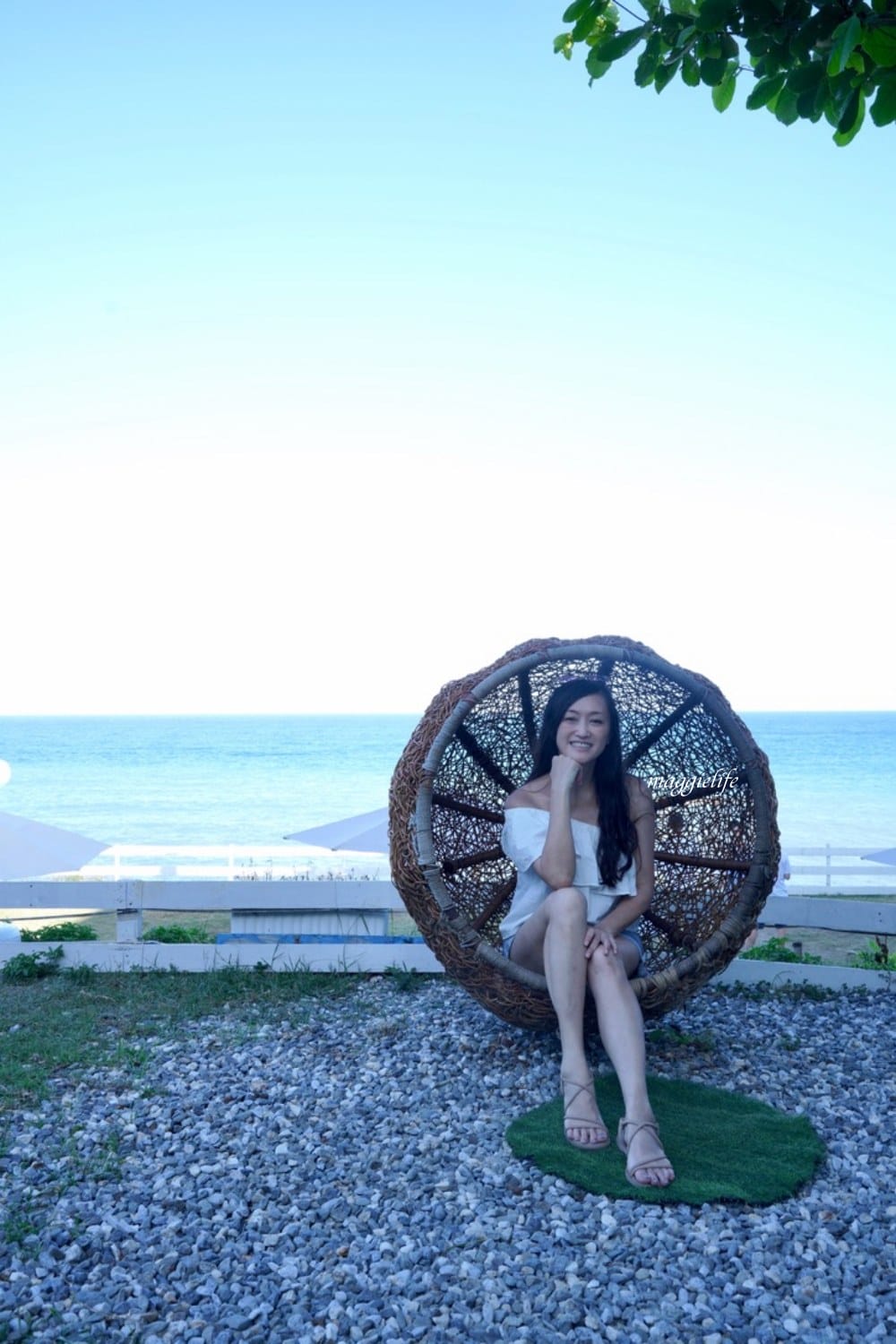 花蓮海景第一排|浪慢咖啡，聽海浪，盪鞦韆喝下午茶！浪漫爆表！花蓮海景景觀咖啡廳！