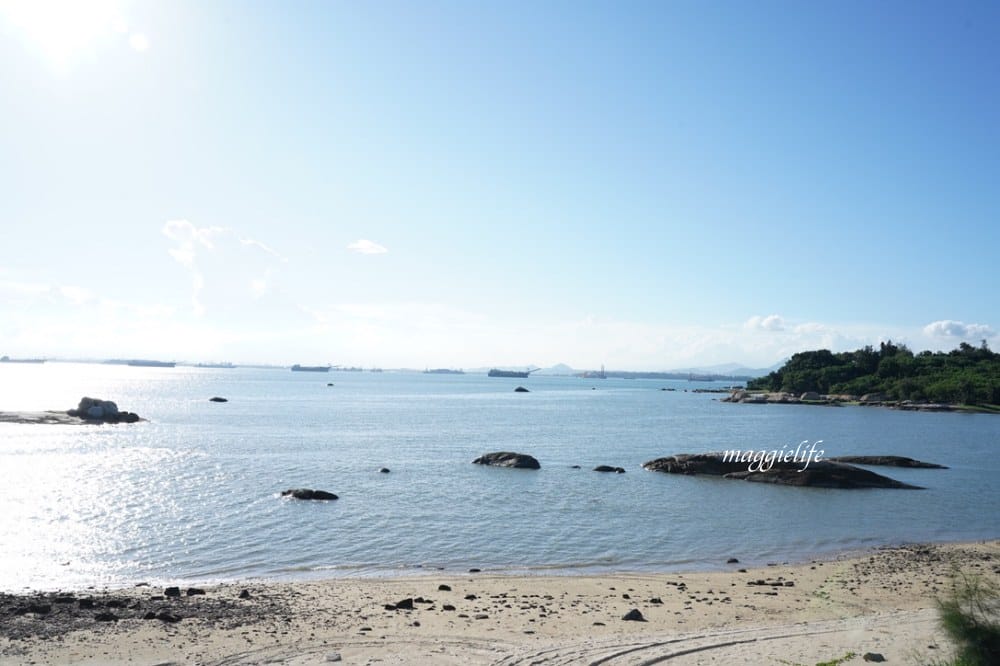 金門景點|馬山三角堡 ，金門秘境看夕陽，乳牛加上爆炸美夕陽