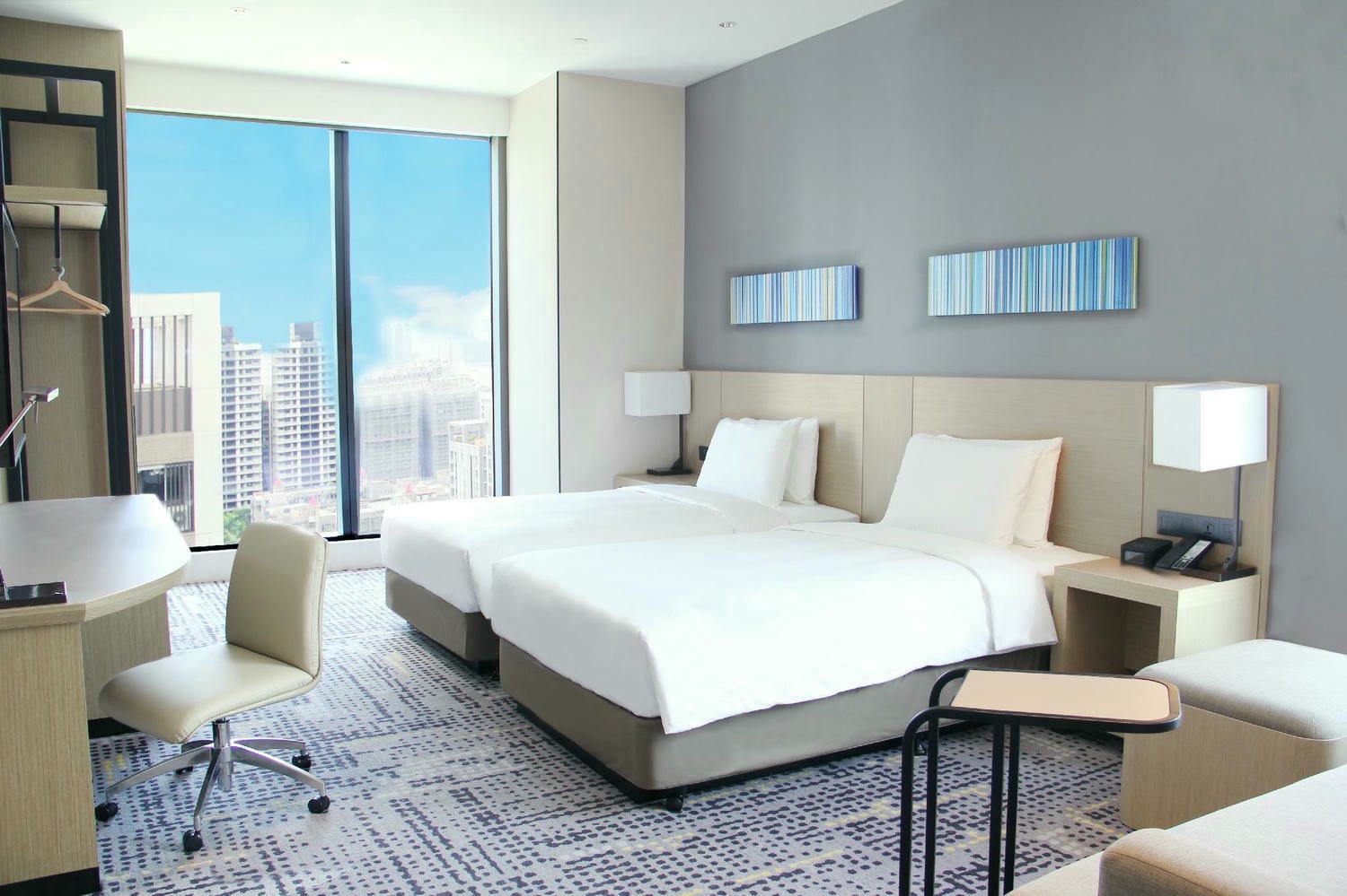 新北新莊凱悅嘉軒酒店開箱，露天空中泳池，凱悅全新系列飯店