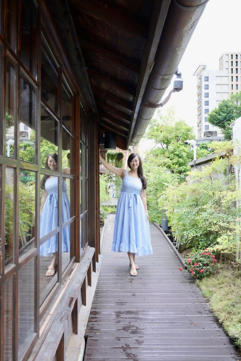 好丘貝果插旗榕錦生活園區日式老宅，「On The Road在路上」台北城南絕美360度玻璃屋一秒到法國 ， 還有超萌的厚將貝果！