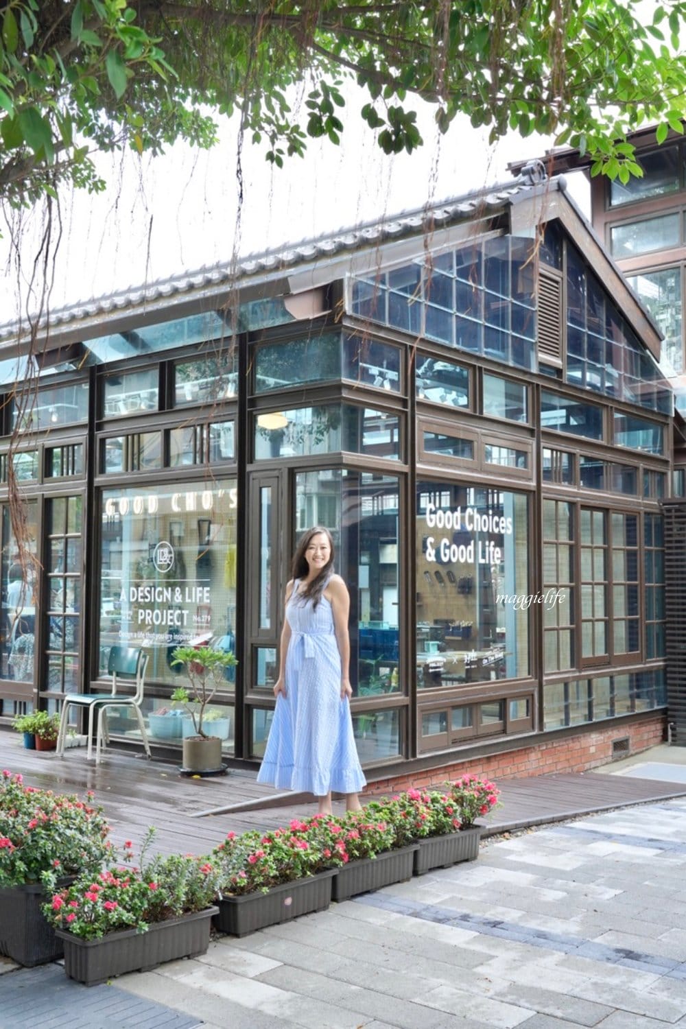 好丘貝果插旗榕錦生活園區日式老宅，「On The Road在路上」台北城南絕美360度玻璃屋一秒到法國 ， 還有超萌的厚將貝果！