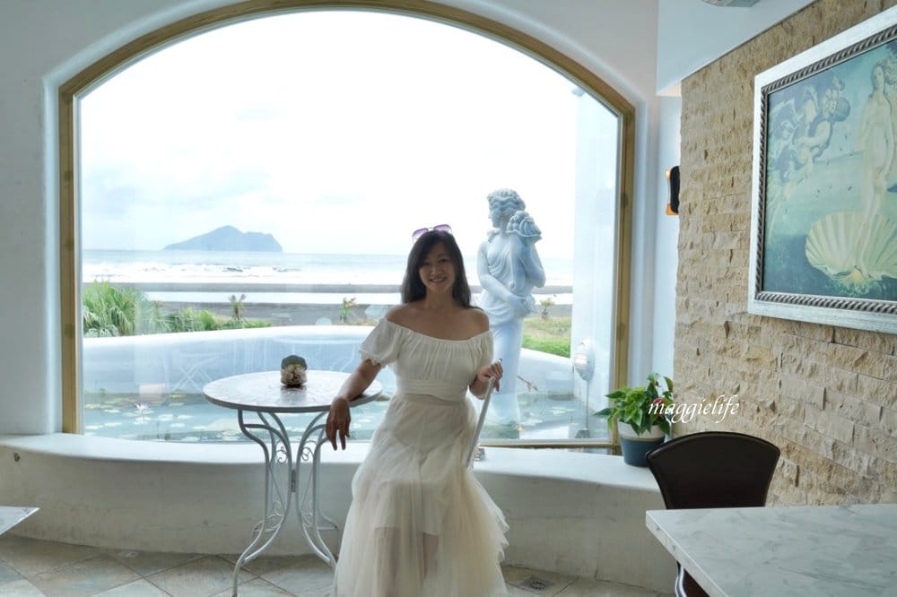 宜蘭頭城渲咖啡ShineCafe ,希臘風建築直接面對龜山島的海景咖啡廳 - 第9張圖 宜蘭頭城渲咖啡ShineCafe ,希臘風建築直接面對龜山島的海景咖啡廳