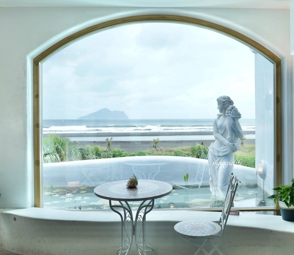 宜蘭頭城渲咖啡ShineCafe ,希臘風建築直接面對龜山島的海景咖啡廳 - 第8張圖 宜蘭頭城渲咖啡ShineCafe ,希臘風建築直接面對龜山島的海景咖啡廳