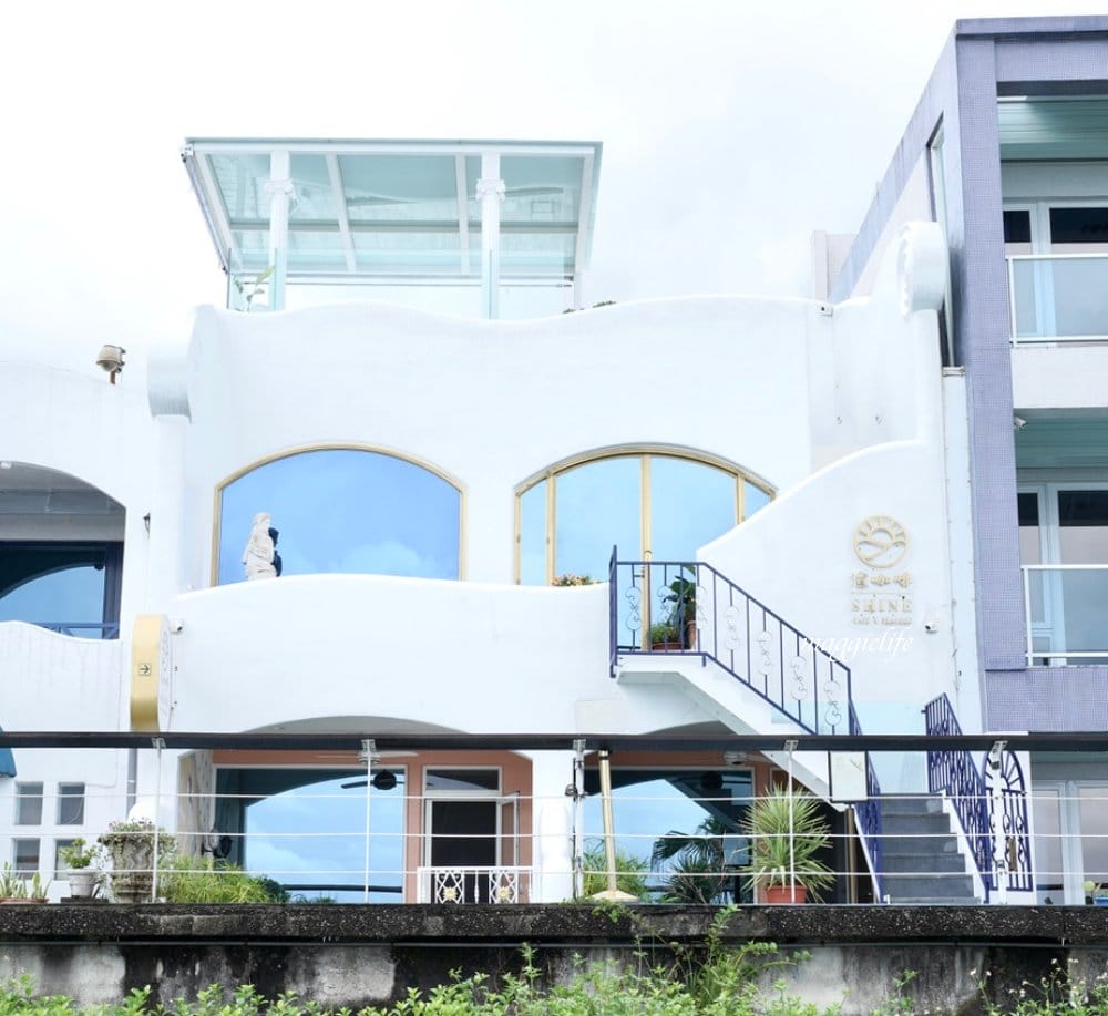 宜蘭頭城渲咖啡ShineCafe ,希臘風建築直接面對龜山島的海景咖啡廳 - 第4張圖 宜蘭頭城渲咖啡ShineCafe ,希臘風建築直接面對龜山島的海景咖啡廳