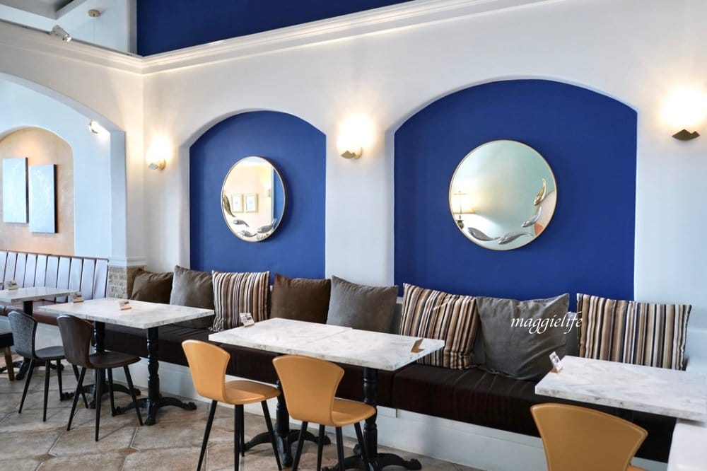 宜蘭頭城渲咖啡ShineCafe ，希臘風建築直接面對龜山島的海景咖啡廳