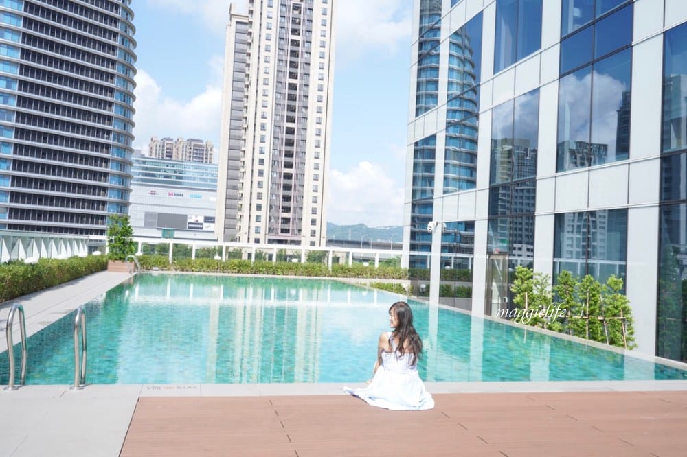 新北新莊凱悅嘉軒酒店開箱，露天空中泳池，凱悅全新系列飯店