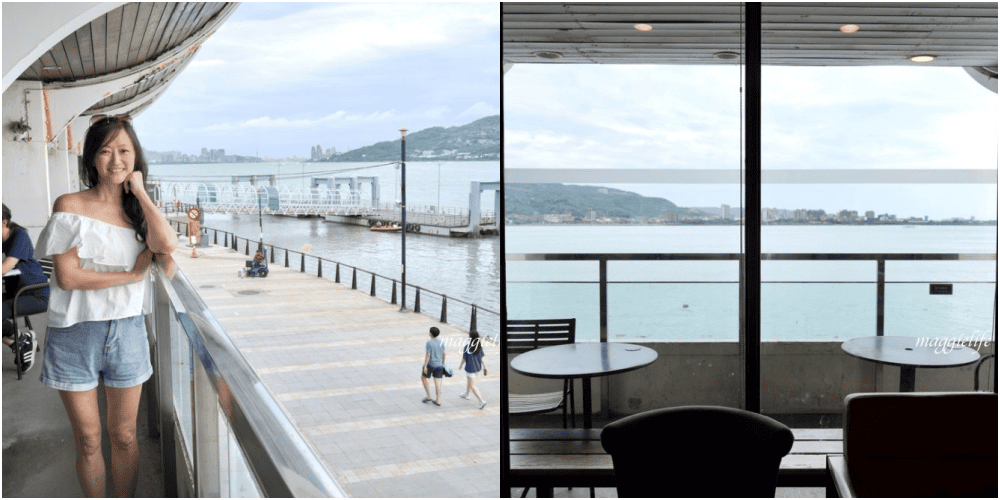 淡水｜淡水河岸門市，淡水河景觀咖啡第一排，金色河岸絕美夕陽！！