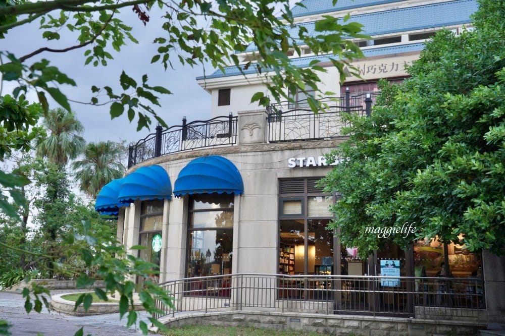 淡水星巴克漁人碼頭門市,一秒到歐洲,看大海夕陽西下/逛情人橋,情侶約會景點! - 第4張圖 淡水星巴克漁人碼頭門市,一秒到歐洲,看大海夕陽西下/逛情人橋,情侶約會景點!