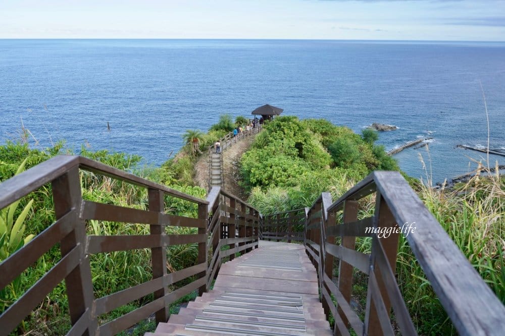 花蓮大石鼻山步道｜龜庵山步道，小長城360看海視野，美呆