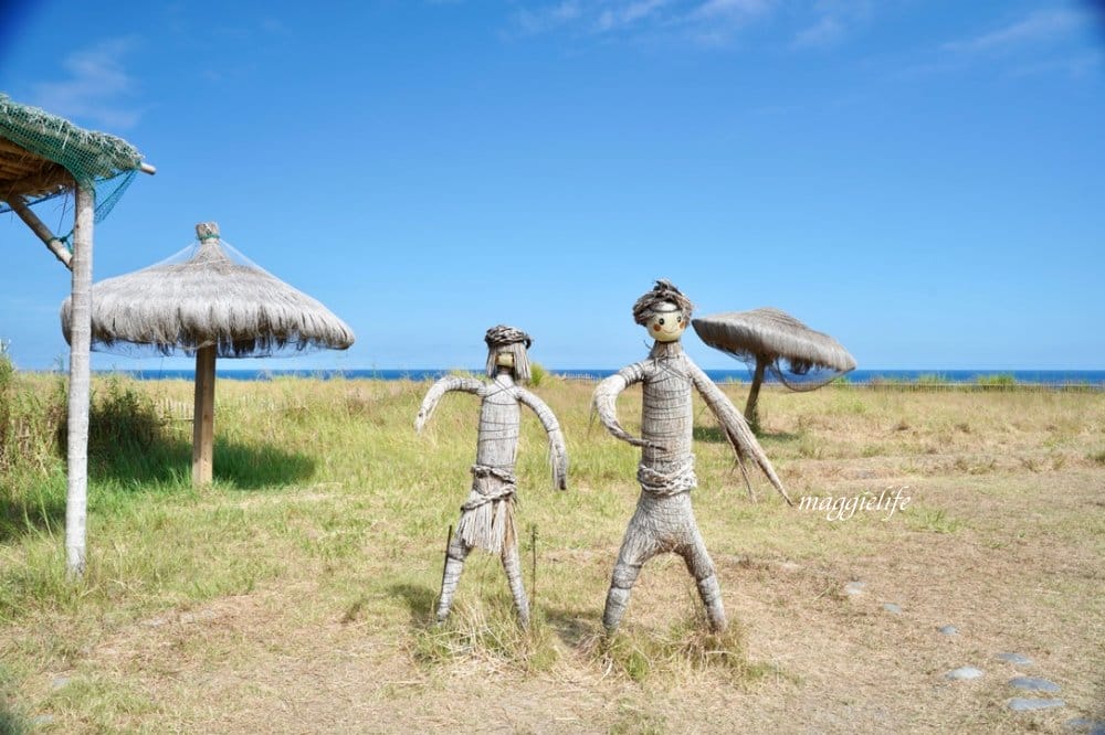 花蓮｜新社梯田，無敵太平洋海景超美藍天，浪漫鞦韆，免費景點，一大片稻田超美的！