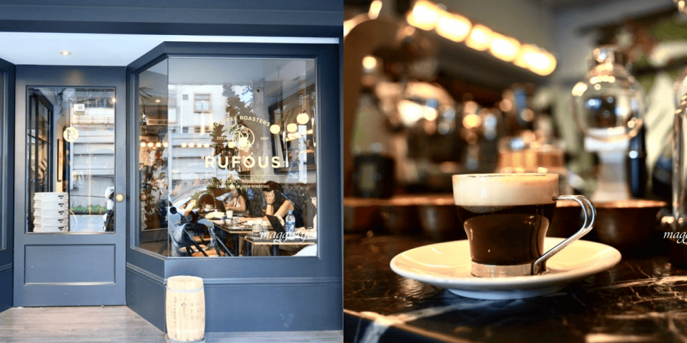 大安區咖啡｜RUFOUS COFFEE ROASTERS 2店，台北必喝咖啡，一定要來這家，是我認為全台北最好喝的康寶藍，咖啡迷必喝！