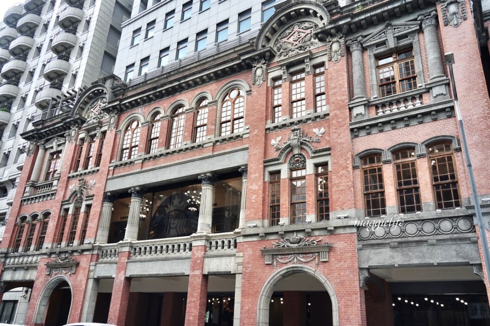 台北老宅古蹟咖啡｜大稻埕STARBUCKS星巴克保安門市，大同區大稻埕老宅咖啡，大稻埕的巴洛克豪宅！
