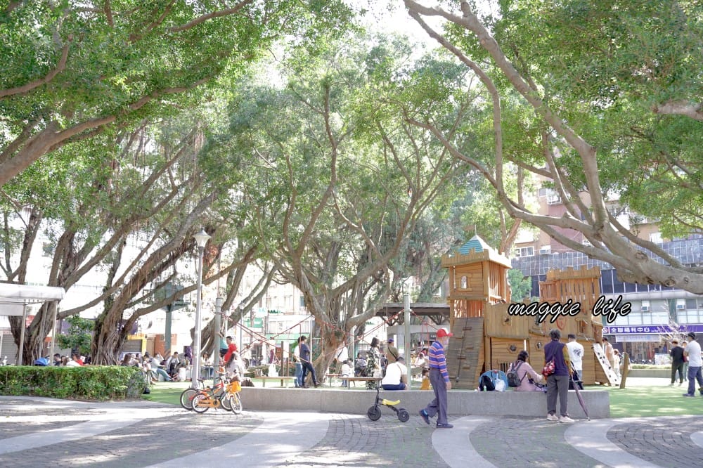 北投復興公園免費泡腳池，北投親子免費木造城堡遊戲場推薦，新北投站免費親子景點