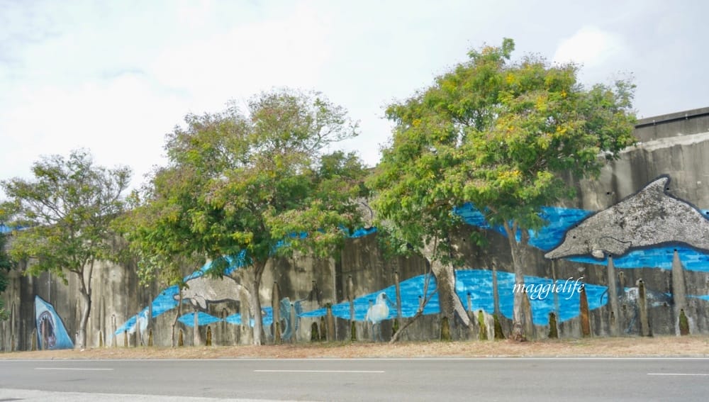 雲林景點|口湖遊客中心，免費租腳踏車遊湖，椬梧滯洪池雲林版小日月潭，免門票景點，喝下午茶吃好吃的海鮮麵！