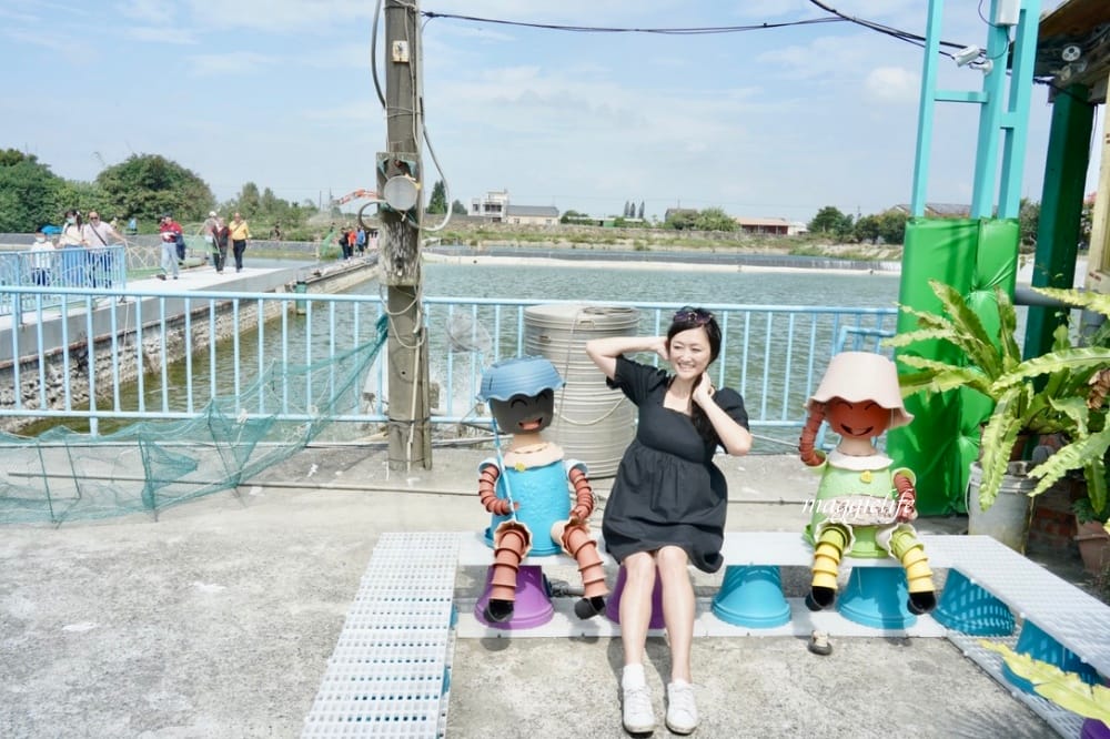 雲林口湖｜好蝦冏男社，超好玩的親子景點，撈蝦撈魚吃蝦體驗，天然養殖無毒鮮蝦，超好玩！