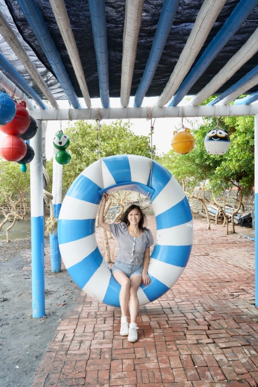 馬蹄蛤主題館海水水上遊樂場,100元不限時間,可以摸蜆採海菜,水上鞦韆,獨木舟,划竹筏 - 第37張圖 馬蹄蛤主題館海水水上遊樂場,100元不限時間,可以摸蜆採海菜,水上鞦韆,獨木舟,划竹筏