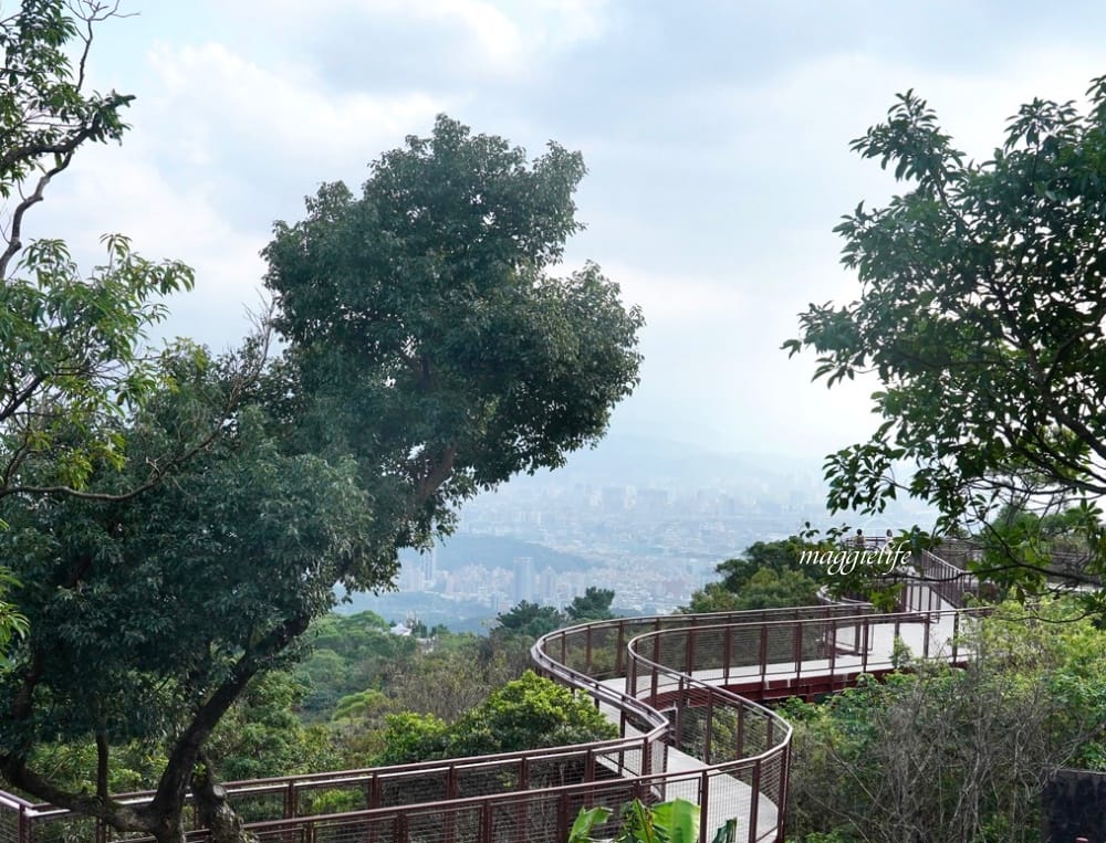 碧山露營場森林營區步道，S型天空步道，免費景點漫步雲端看101
