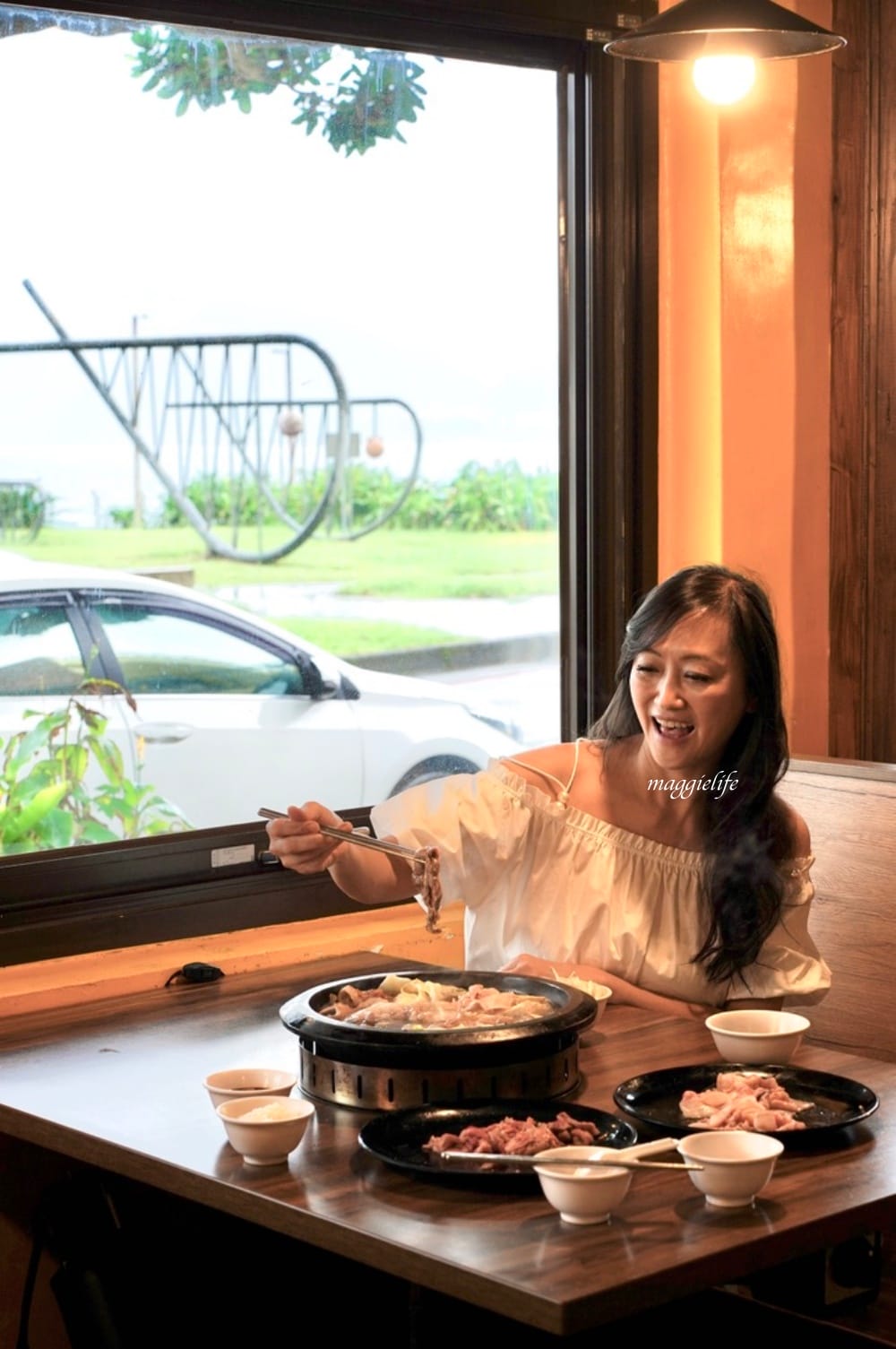 望海巷石頭火鍋，在潮境公園看海吃火鍋看海賞美景，超浪漫！