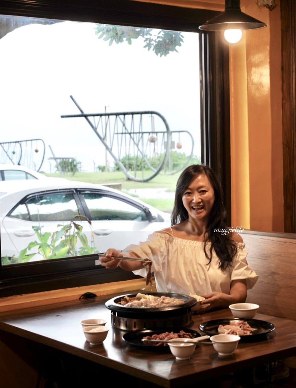 望海巷石頭火鍋，在潮境公園看海吃火鍋看海賞美景，超浪漫！